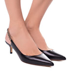 Chain Kitten Heel