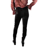 Hoxton Ankle Velvet Pant - Black Overdye