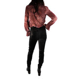 Hoxton Ankle Velvet Pant - Black Overdye