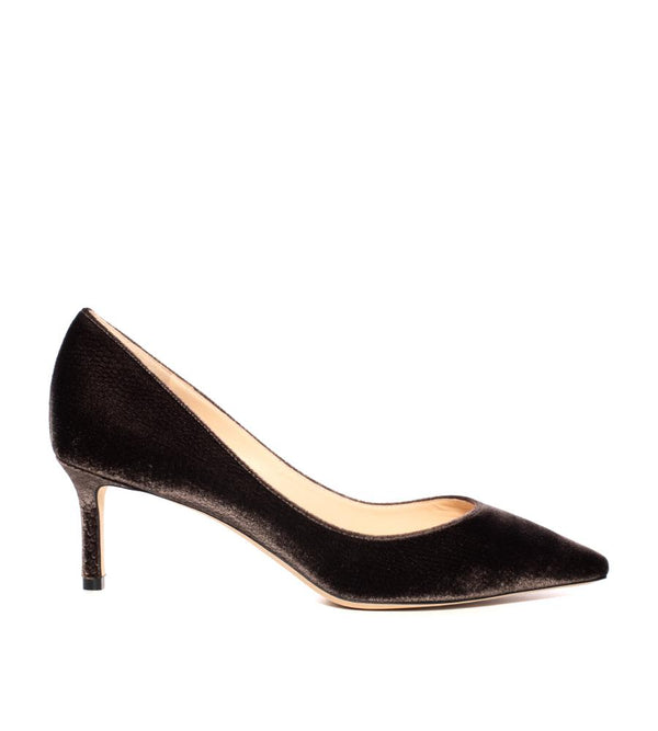 Romy Velvet Lizard Pump