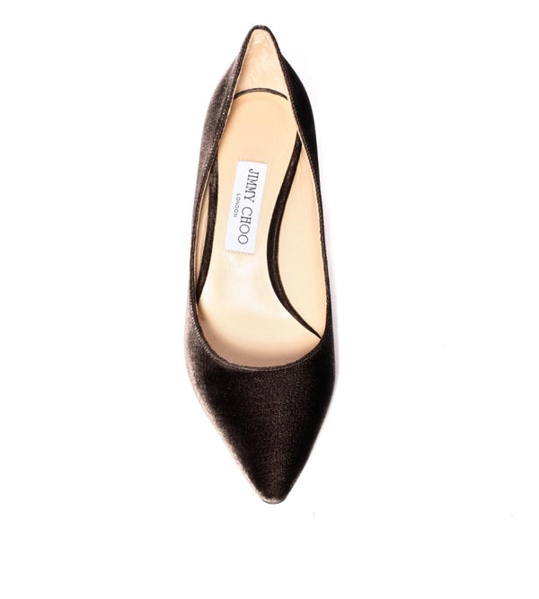 Romy Velvet Lizard Pump