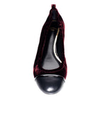 Lanvin Velvet Ballerina Flat - TheSeptember.com