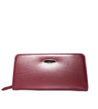 Lanvin Burgundy Long Clutch - TheSeptember.com