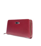Lanvin Burgundy Long Clutch - TheSeptember.com