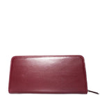 Lanvin Burgundy Long Clutch - TheSeptember.com