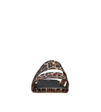 Colour Pop Slide Brown Leopard