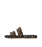 Colour Pop Slide Brown Leopard