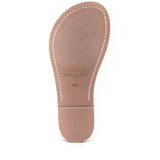 Lexi Beige Printed Snake Sandal