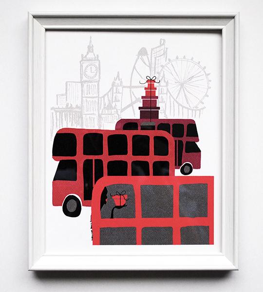 London Delivery Print
