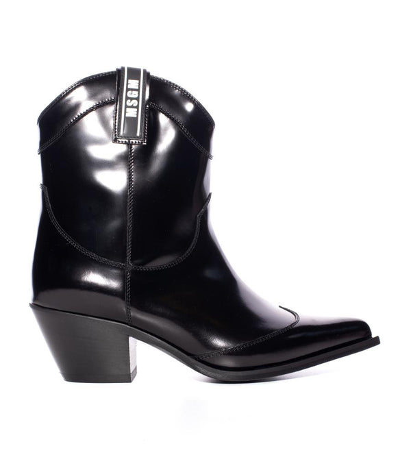 Black Cowboy Boot