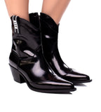 Black Cowboy Boot