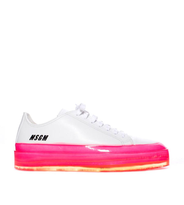 Floating Sneaker with Fluorescent Sole