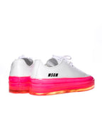 Floating Sneaker with Fluorescent Sole