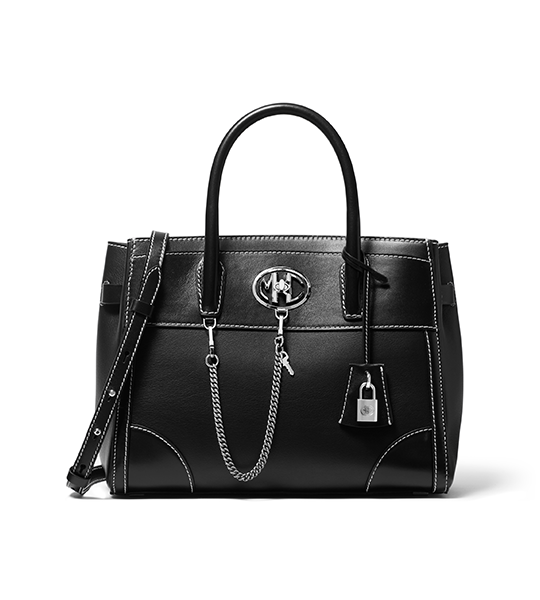 Monogramme Medium Leather Satchel
