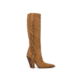 Micki Boot Brown Suede