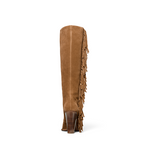 Micki Boot Brown Suede