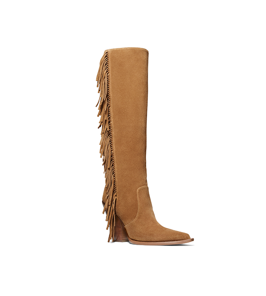 Micki Boot Brown Suede