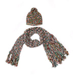 Knit Tassel Scarf