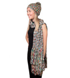 Knit Tassel Scarf
