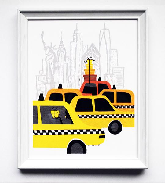 NYC Delivery Print