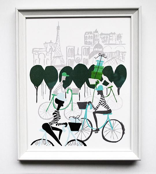 Paris Delivery Print
