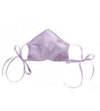Cotton Mask with Ribbon - Lavender