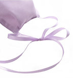 Cotton Mask with Ribbon - Lavender