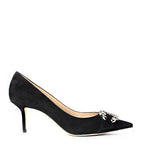 Saresa Black Suede Pump
