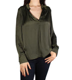 Tink Satin Tunic Khaki