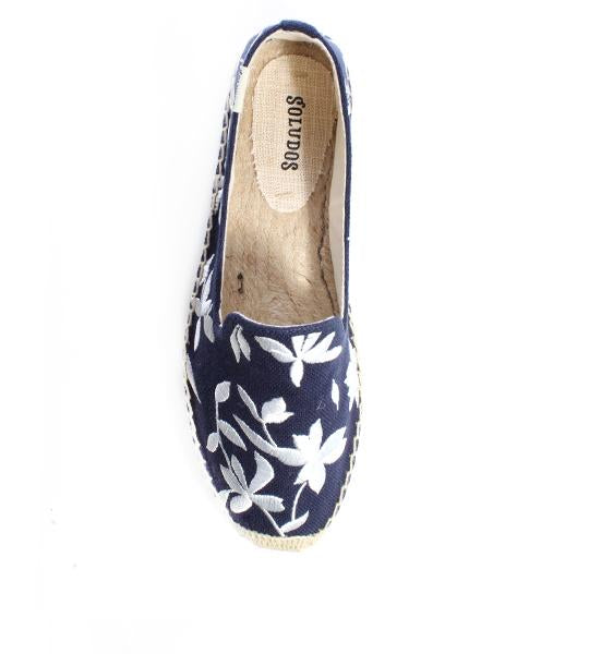 Shiloh Embroidered Floral Espadrille
