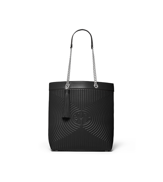 Monogramme Quilted Leather Chain Tote Bag