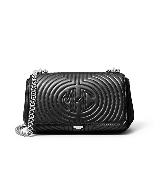 Monogramme Quilted Leather Shoulder Bag