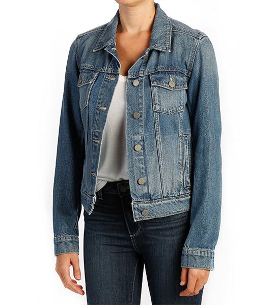 Rowan Jean Jacket - Stark