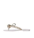 Harmonic Studs Flip Flop Beige