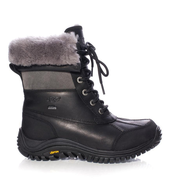 UGG Australia Adirondack Boot II - Black Leather - TheSeptember.com