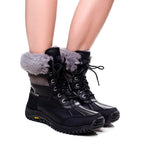 UGG Australia Adirondack Boot II - Black Leather - TheSeptember.com