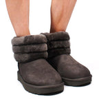 Classic Mini Fluff Quilted Boot