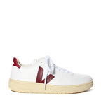 V-10 Vegan Sneaker White Marsala