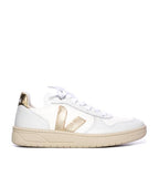V-10 Sneaker White Gold