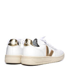 V-10 Sneaker White Gold