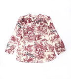 Tygg Toile Print Satin Top