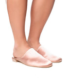 Stuart Weitzman Mulearky Slide Satin - TheSeptember.com