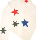Markus C Star Cashmere Sweater - Toile