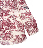 Tygg Toile Print Satin Top